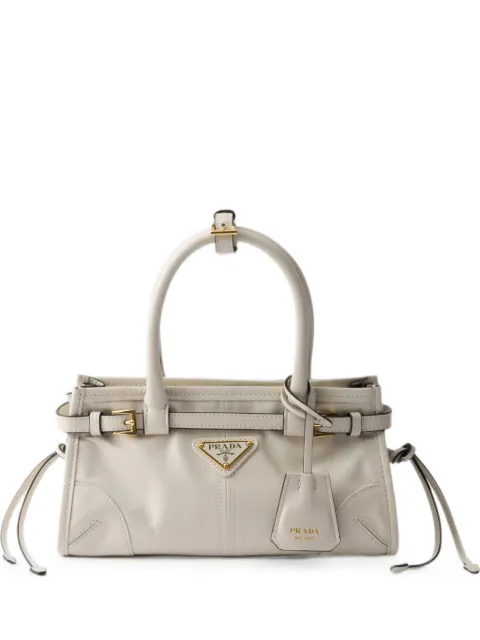 Prada Bonnie leather mini-bag Neutrals 1BA486VOOM2CYR