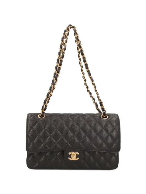 CHANEL Pre-Owned medium Double Flap shoulder bag Black B0906262