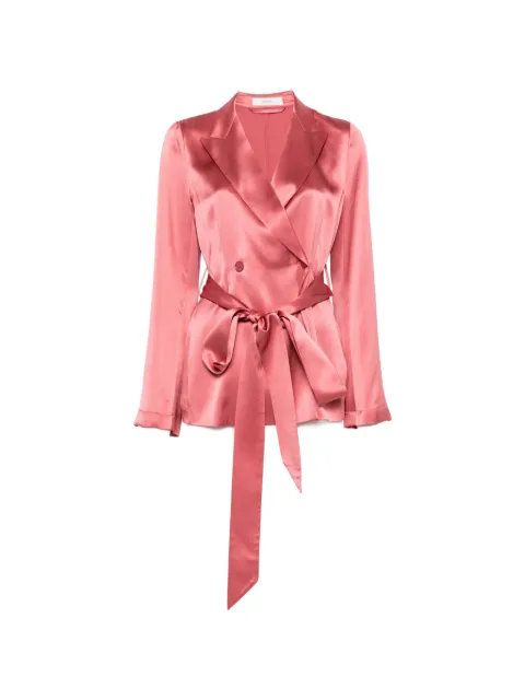 JOSEPH Archer button-up blazer Pink JF009951