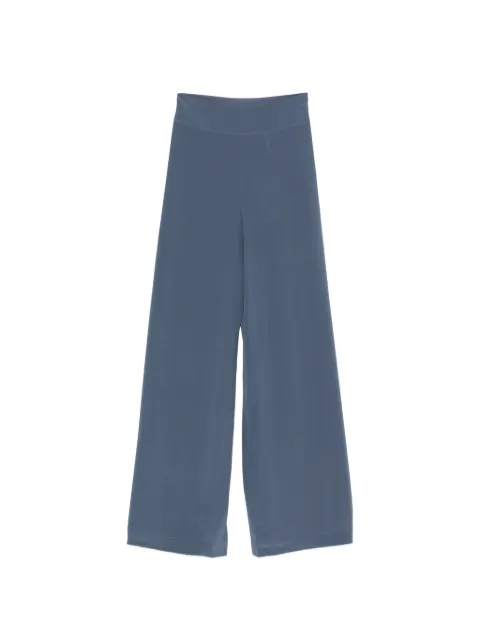 JOSEPH Rihani elasticated-waistband palazzo pants Blue JF009948