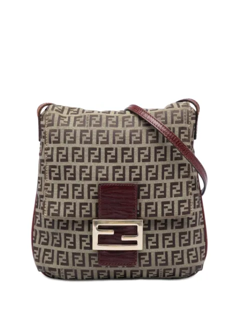 Fendi Pre-Owned 2000-2010 Zucchino Canvas crossbody bag Brown X325GFEV8IXWUTWI