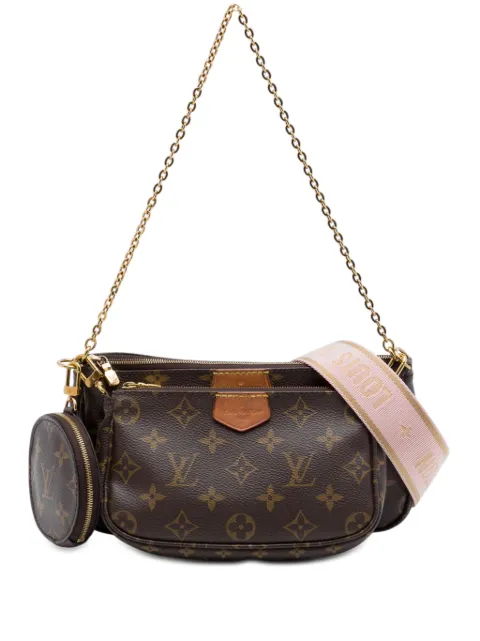 Louis Vuitton Pre-Owned 2020 Monogram Multi Pochette Accessoires satchel Brown TRW2AXFXUO86LREW