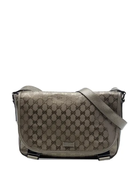 Gucci Pre-Owned 2016-2026 GG Imprime crossbody bag Brown T1E4VEG422CX50N1