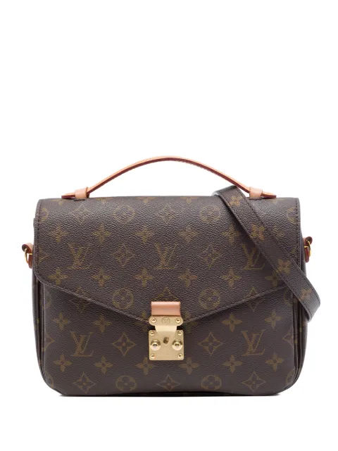 Louis Vuitton Pre-Owned 2019 Monogram Pochette Metis satchel Brown SURWRDHR4MN5NWTC