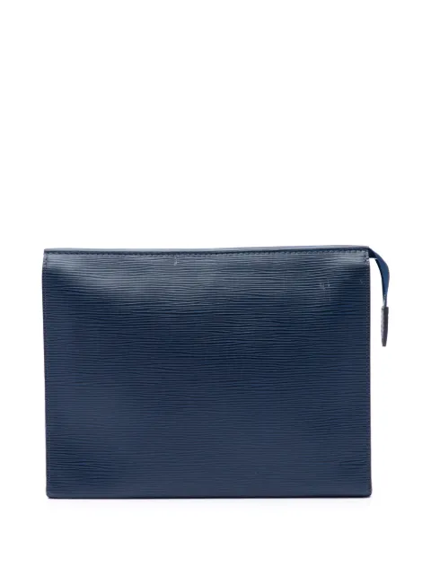 Louis Vuitton Pre-Owned 2018 Epi Toiletry Pouch 26 clutch bag Blue Q9PNTQRCWTU9D9EF