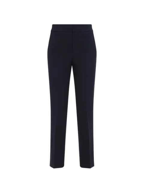 Peserico elasticated-waistband tailored trousers Blue A0476501934