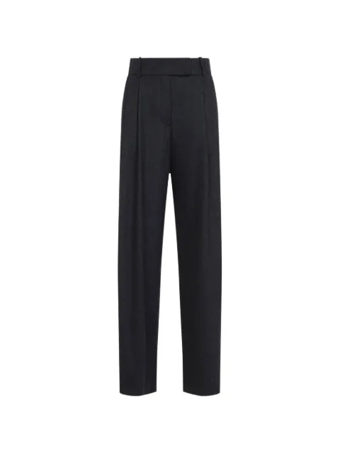 Giorgio Armani wide-leg pleated trousers Grey GW003811TE10537
