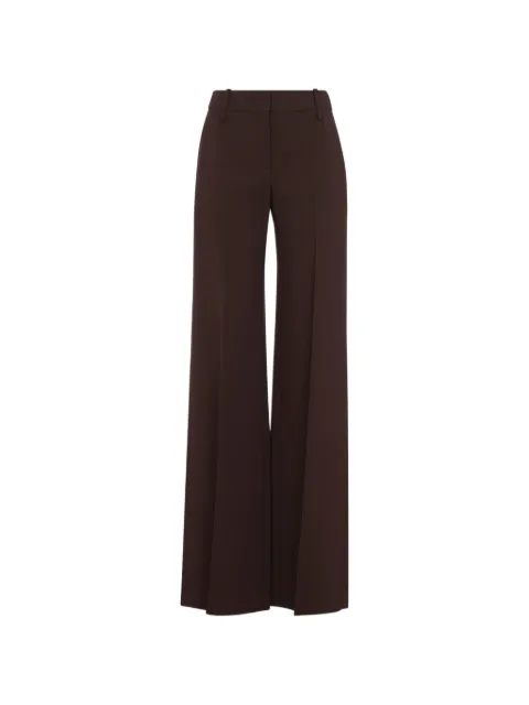 Ermanno Scervino Interlock flared trousers Brown D496P308ILM
