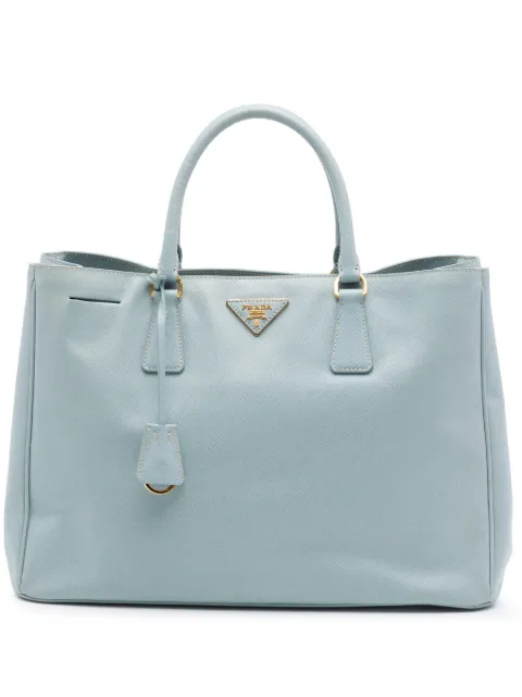 Prada Pre-Owned 2013-2026 Large Saffiano Lux Galleria satchel Blue Q6V3883LCYK2Z7QY