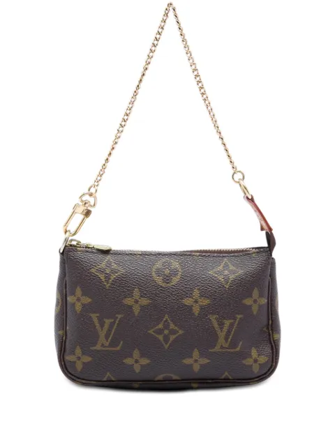 Louis Vuitton Pre-Owned 2007 Monogram Mini Pochette Accessoires handbag Brown URKJGF4VDCS8TMCY