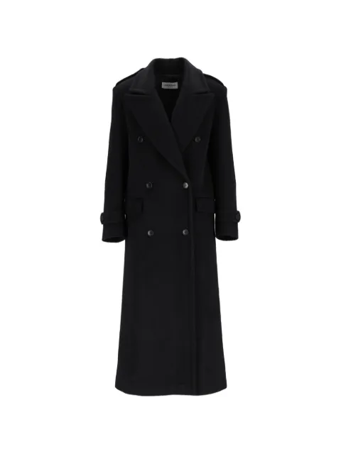 Al Duca D’Aosta 1902 notched-lapel double-breasted coat Black 4735