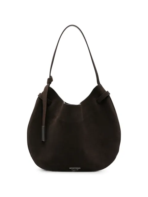 Emporio Armani logo-detail shoulder bag Brown EW004975AF27248