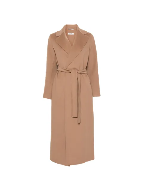 'S Max Mara belted wrap-style coat Brown 2629016073600