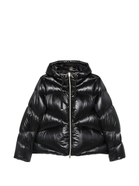Herno quilted hooded jacket Black PI002314D12017Z