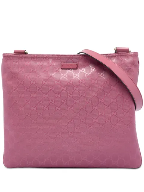 Gucci Pre-Owned 2016-2026 GG Imprime crossbody bag Pink FK1RU930D1E57DWS