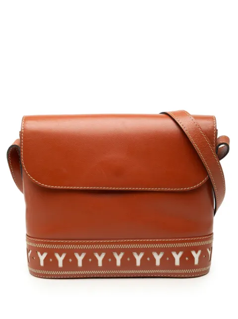 Saint Laurent Pre-Owned 20th Century Calfskin Y Cut Out shoulder bag Brown R9ACM8U0ANHRTZ9F