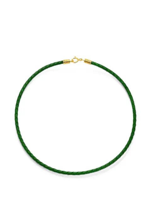BUDDHA MAMA braided cord necklace Gold 4058ARMY
