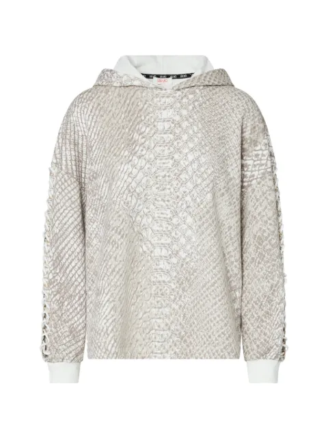 LIU JO sweatshirt with animal print Neutrals TF6177F0334L9242