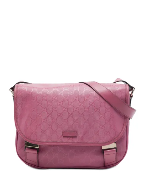Gucci Pre-Owned 2016-2026 GG Imprime crossbody bag Pink AERF8XFT5Q36PYXR