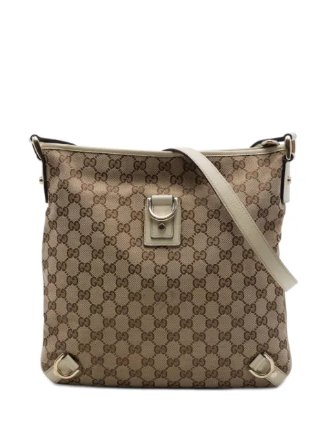 Gucci Pre-Owned 2016-2026 GG Canvas Abbey D Ring crossbody bag Neutrals 8DEYUG3LD1NFBHIT
