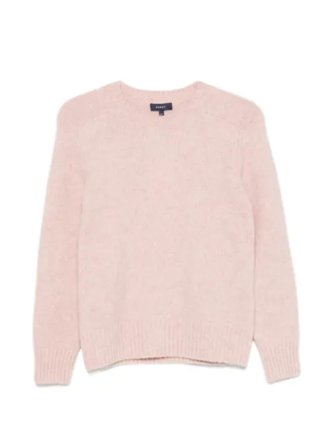 Soeur ribbed-trim sweater Pink PUL1321ENVIE