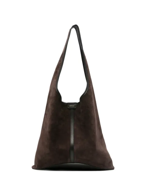 Soeur Delice suede leather tote bag Brown SEM0366DELICE