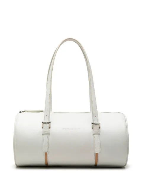Burberry Pre-Owned 2000-2017 Leather Barrel shoulder bag White RA5P15LEV0ZDFFQ5