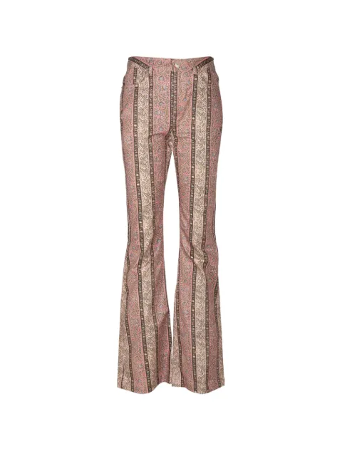 Cinq A Sept Charlie paisley-print jeans Pink ZP122112259Z