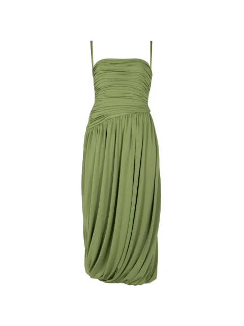 Cinq A Sept Rosine ruched midi dress Green ZD35592741Z
