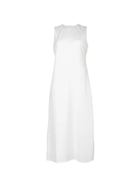 Vince bias-cut sleeveless midi dress White V204752089