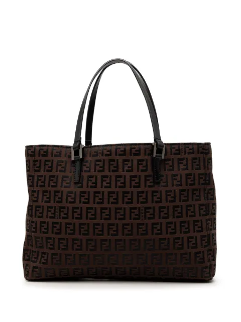 Fendi Pre-Owned 2000-2010 Zucchino Canvas tote bag Brown 4R9EFDLKOA46BUU7