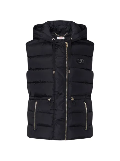 LIU JO short padded nylon jacket Black TF6120TS62A