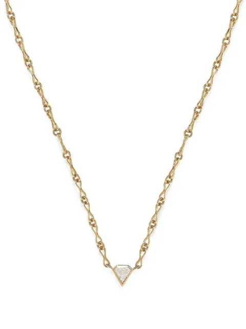 Azlee Shield diamond necklace Gold N1450G181056