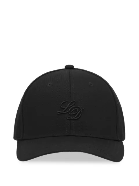 Les Deux logo-embroidered baseball cap Black 1002395