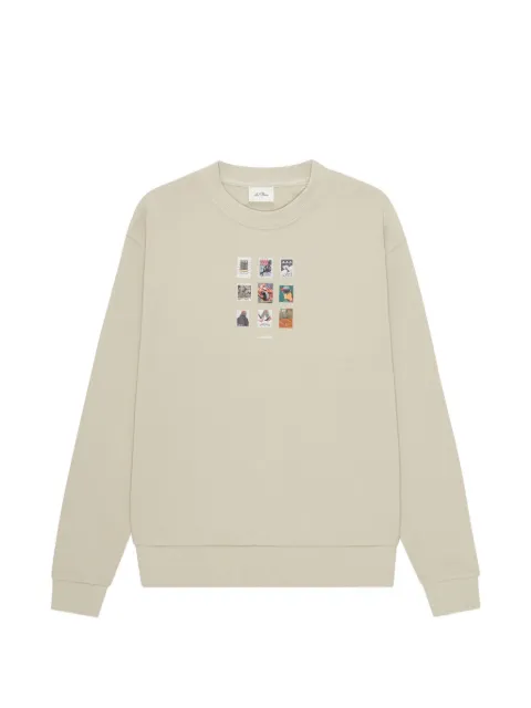 Les Deux graphic-print sweatshirt Neutrals 1002302