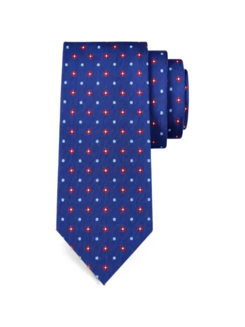 Bona Furtuna floral-pattern tie Blue 9CR9131C7
