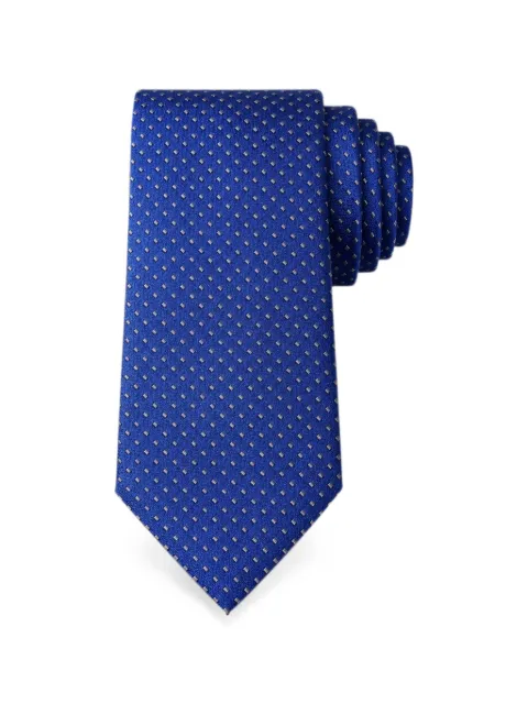 Bona Furtuna geometric-pattern tie Blue G91331184103