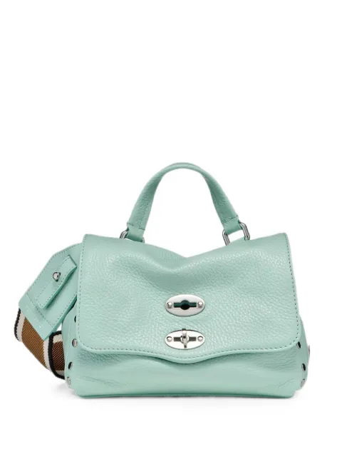 Zanellato Postina pebbled-leather shoulder bag Green 0680100050000Z0576BABY