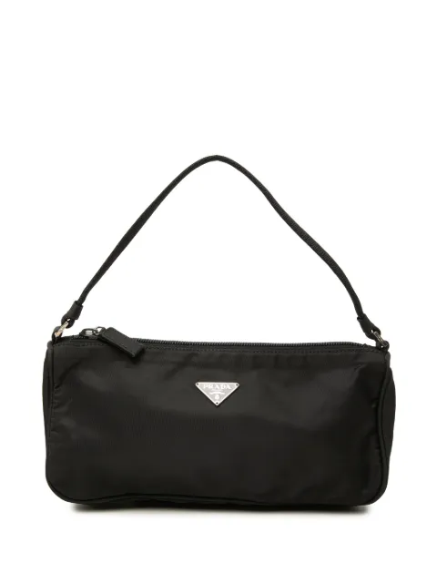 Prada Pre-Owned 2000-2013 Tessuto Pochette shoulder bag Black TAFTVV0L2D1GGPRO