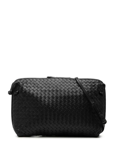 Bottega Veneta Pre-Owned 2012-2026 Large Nappa Intrecciato Nodini crossbody bag Black 8BXNR6JEZBOIVHXZ