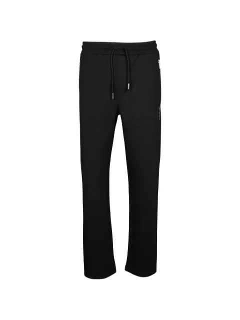 Karl Lagerfeld logo-plaque track pants Black 705007563902