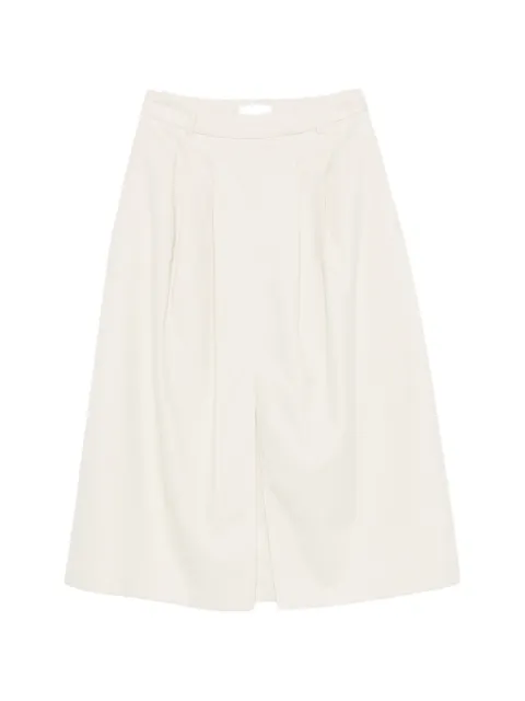 JOSEPH Kharis pleated midi skirt Neutrals JF009957
