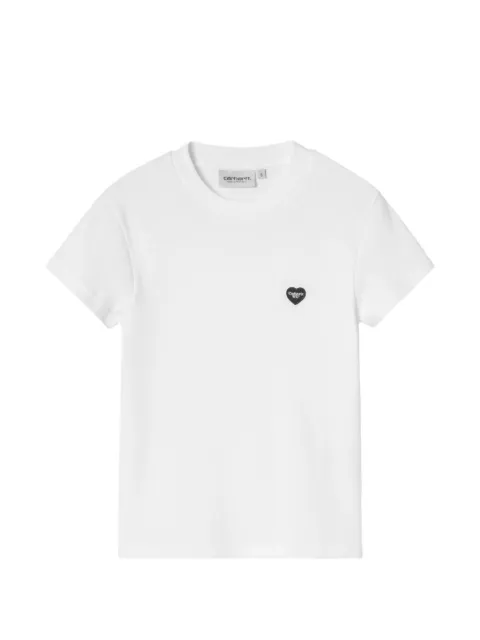 Carhartt WIP women’s small Heart patch T-shirt White I037170