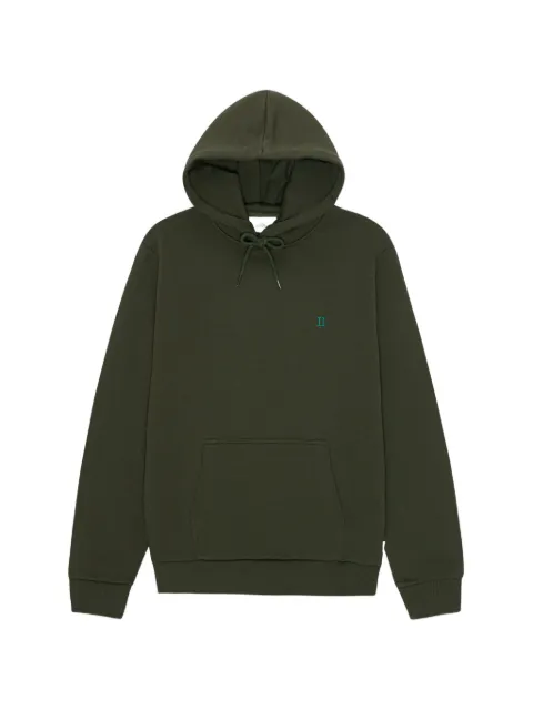 Les Deux logo-embroidered hoodie Green 1002292