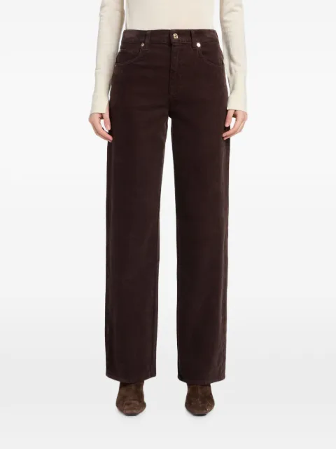7 For All Mankind corduroy straight-leg trousers Brown 7U4N0V64