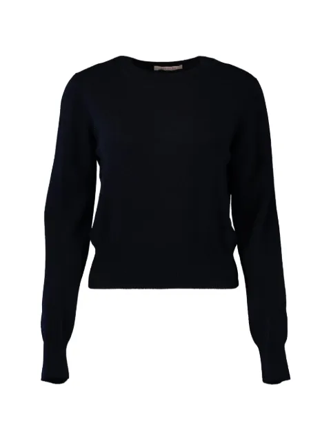 MISHA Mish ribbed-trim sweater Blue MCCR002