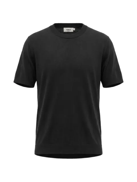 Altea fine-knit short-sleeve T-shirt Black 2665255