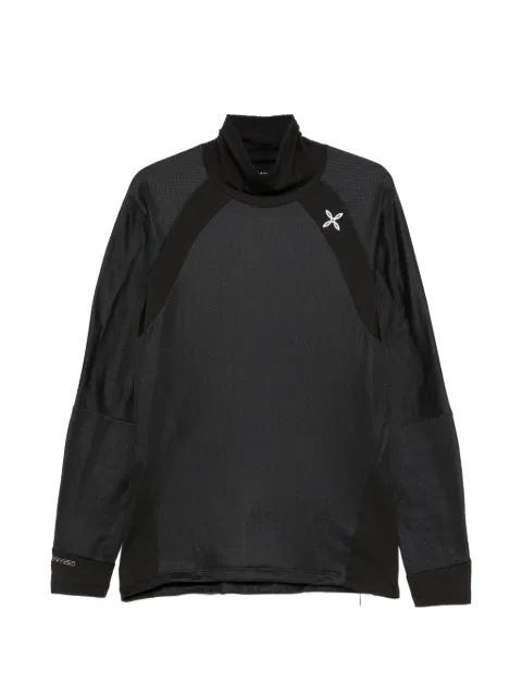 MONTURA high-neck logo-print sweatshirt Black MMLP39XPS267