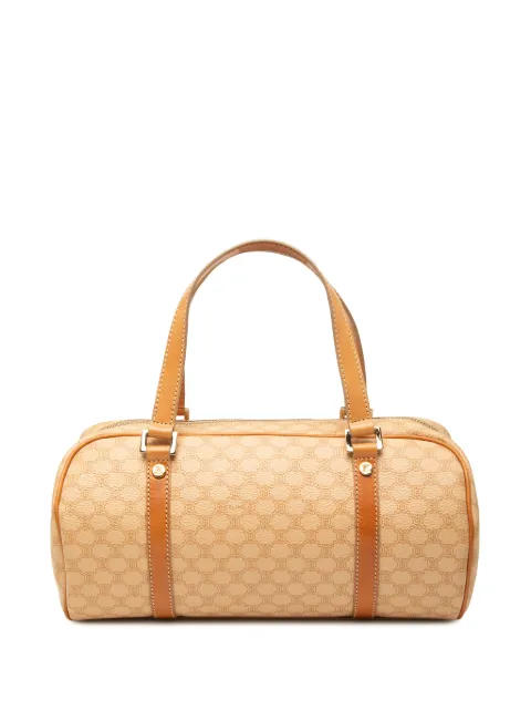 Celine Pre-Owned 20th Century Macadam Coated Canvas handbag Neutrals SB8LG8TI8UUC30WV