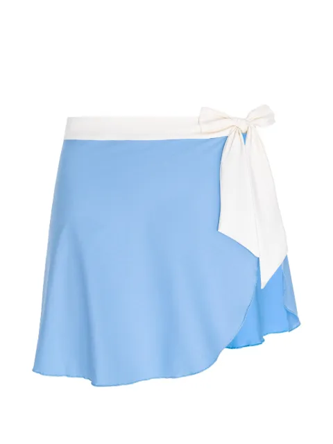 Noire Swimwear Aria beach cover-Up Blue SKU22